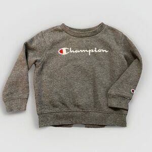 Champion Boys Unisex Pullover Sweatshirt Long Sleeve Size 3T Toddler